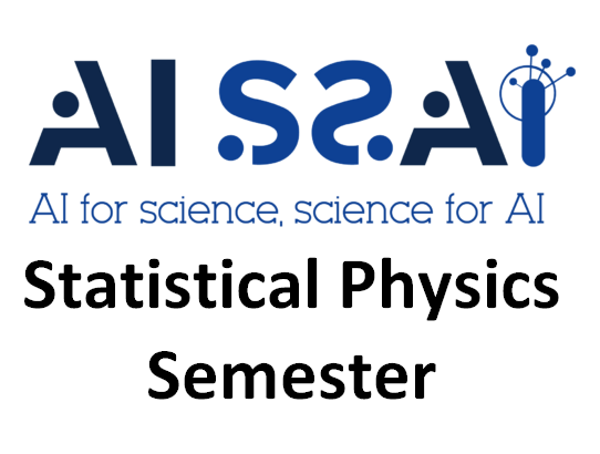 AISSAI logo completed with the title "Statistical Physics semester".